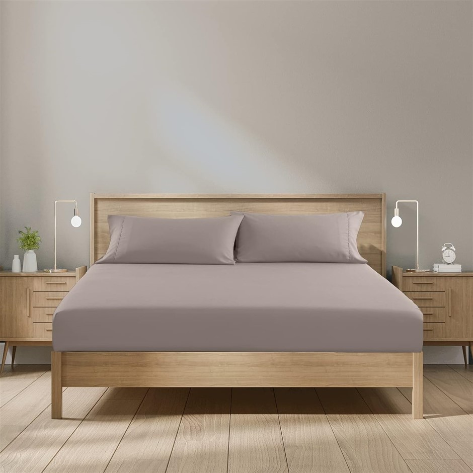 ROYAL COMFORT 1500 Thread Count Cotton Rich Sheet Set 3 Piece Ultra Soft Be