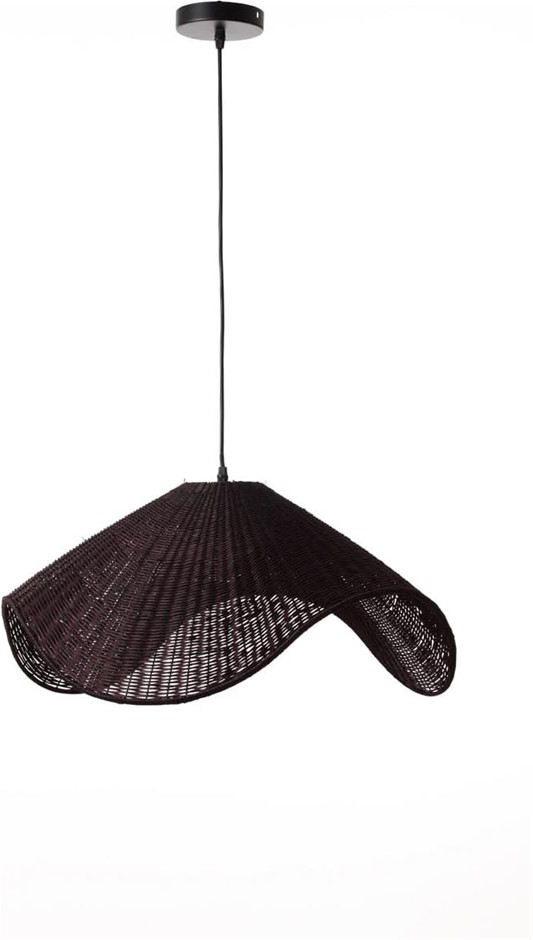 LEXI Adaya Rattan Pendant Light - Brown