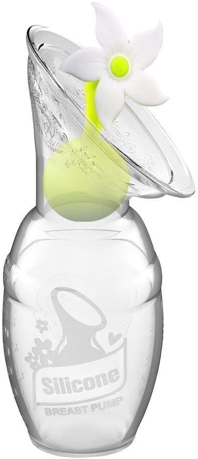2 x HAAKAA Generation 1, Silicone Breast Pump and Flower Stopper Gift Box,