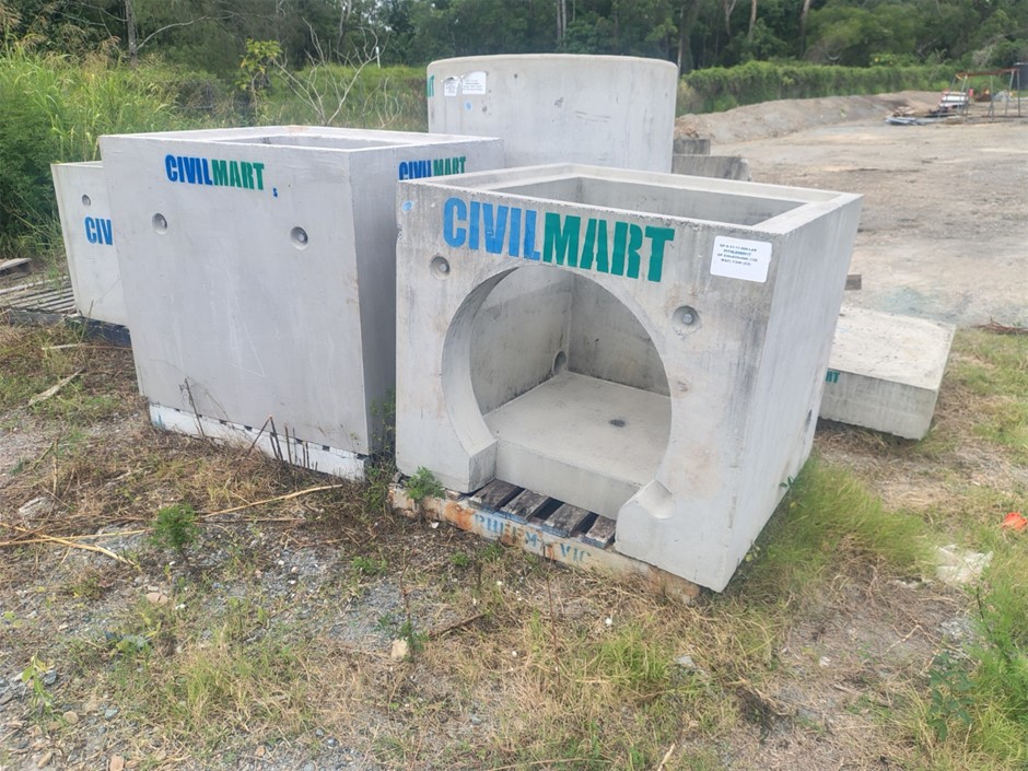 Concrete Pits and Culvert x6