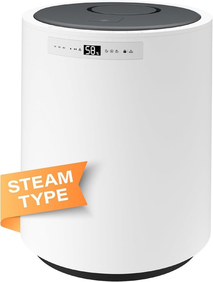 Y&O Steam Humidifier, 10L, for Large Room with Auto Shut Off.