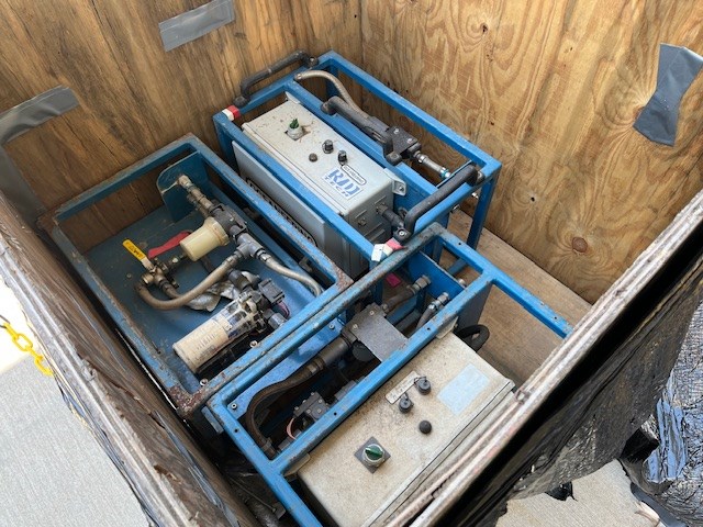 <p>3 x Pump in Crate</p>