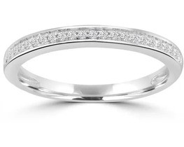 9K WHITE GOLD 0.15CT HI I1 DIAMOND RING