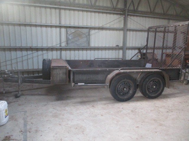 Ex Government Equipment Trailers, Mowers, Work Benches 