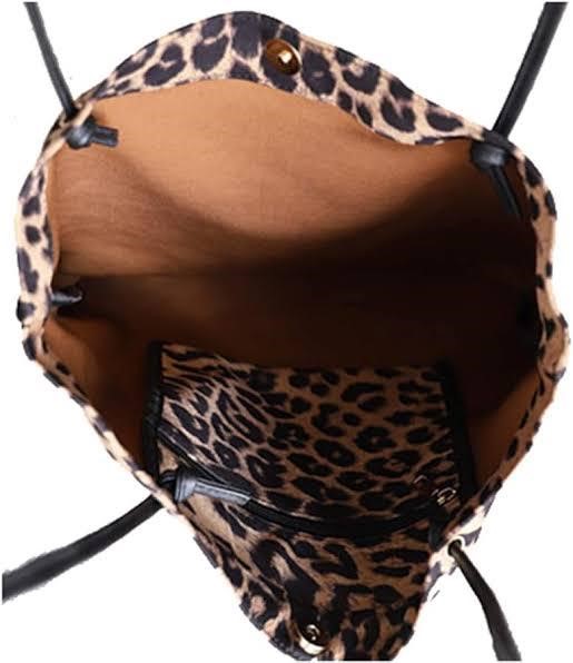 Leopard Print Tote Bag