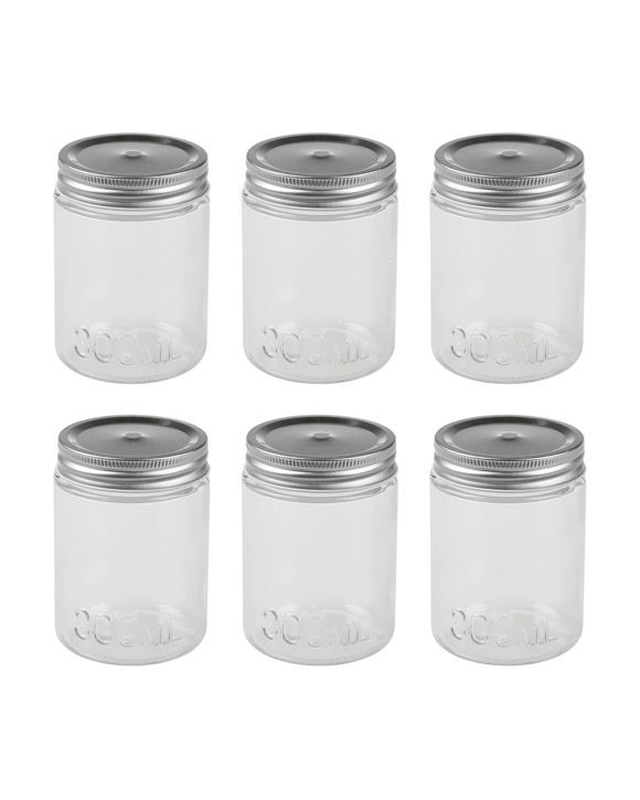 6x 550mL Jars