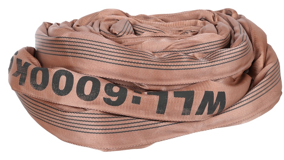 Round Lifting Sling, WLL 6,000kg x 6M (With Test Cert).  Buyers Note - Disc