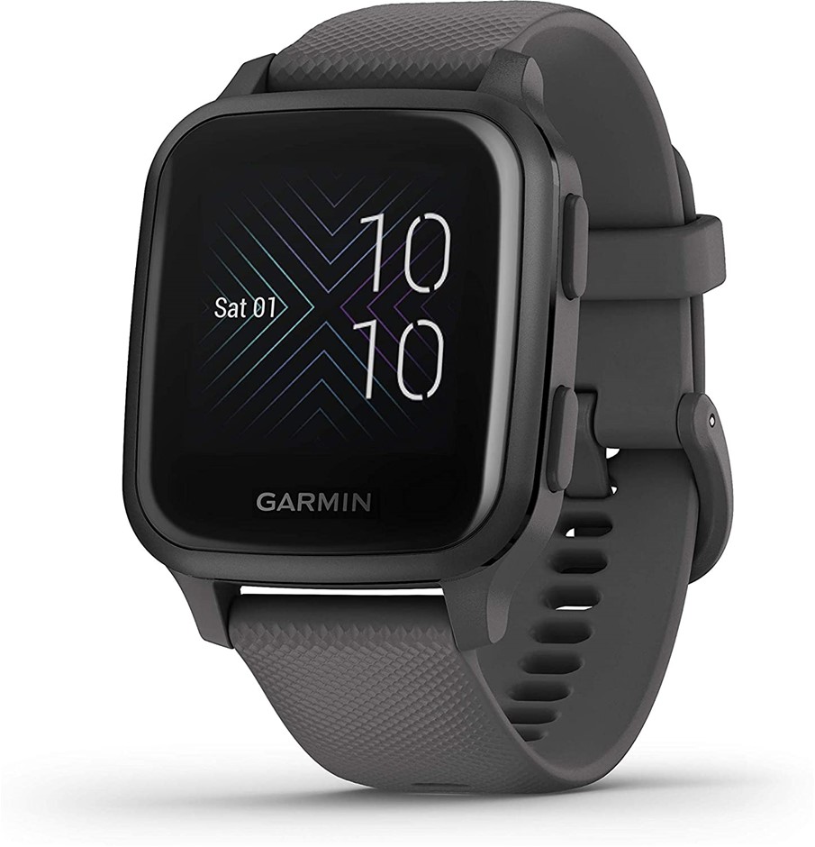 GARMIN Venu SQ GPS Smartwatch with Bluetooth, Grey/Slate.  Buyers Note - Di