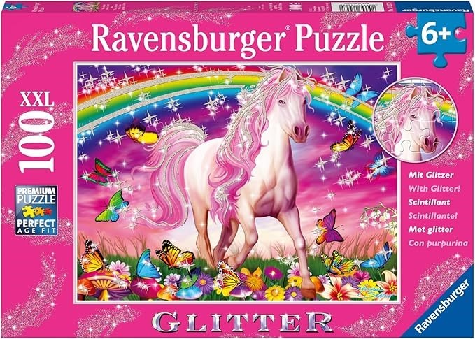 RAVENSBURGER - Horse Dream Puzzle Glitter 100p