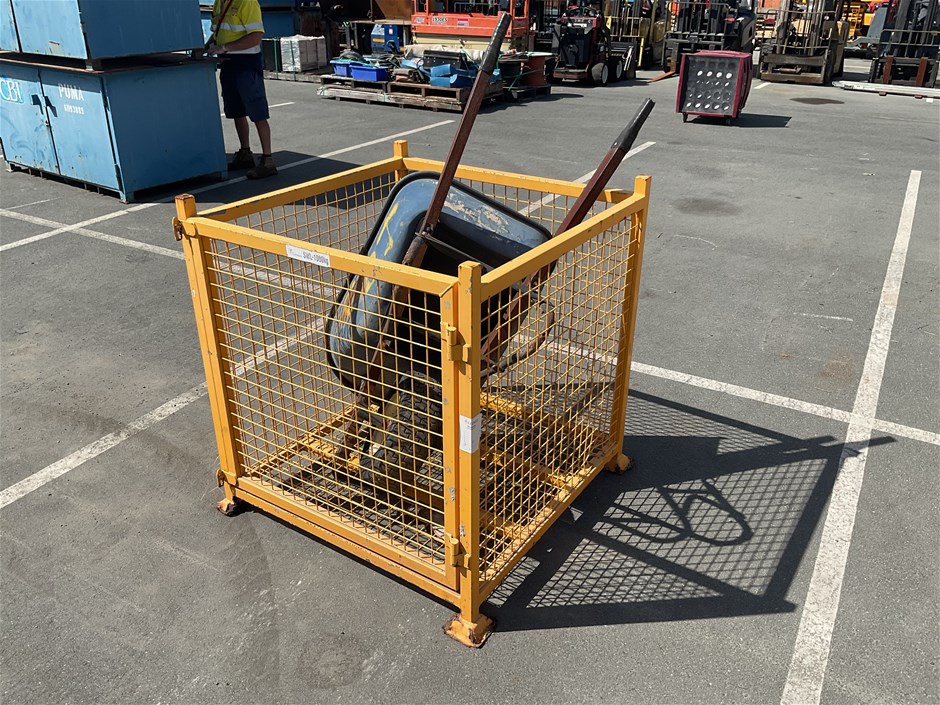 Wheel Burrow And Storage Cage
