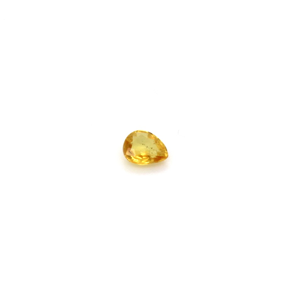 One Yellow Sapphire Gemstone