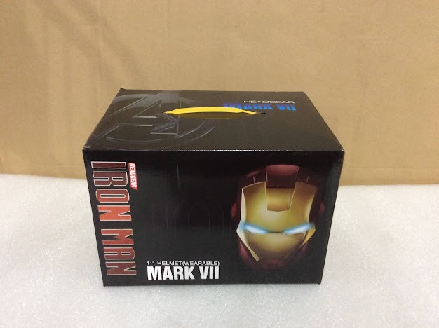 Iron Man Mark VII 1:1 Scale Wearable Helmet New w/box