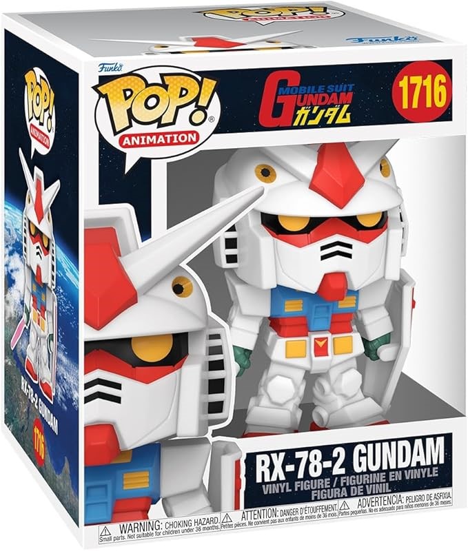 FUNKO POP! Super Anime: Mobile Suit Gundam, RX-78-2 Gundam.