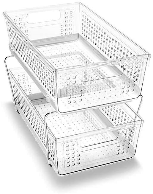 MADESMART Large 2-Tier Organizer BPA-Free