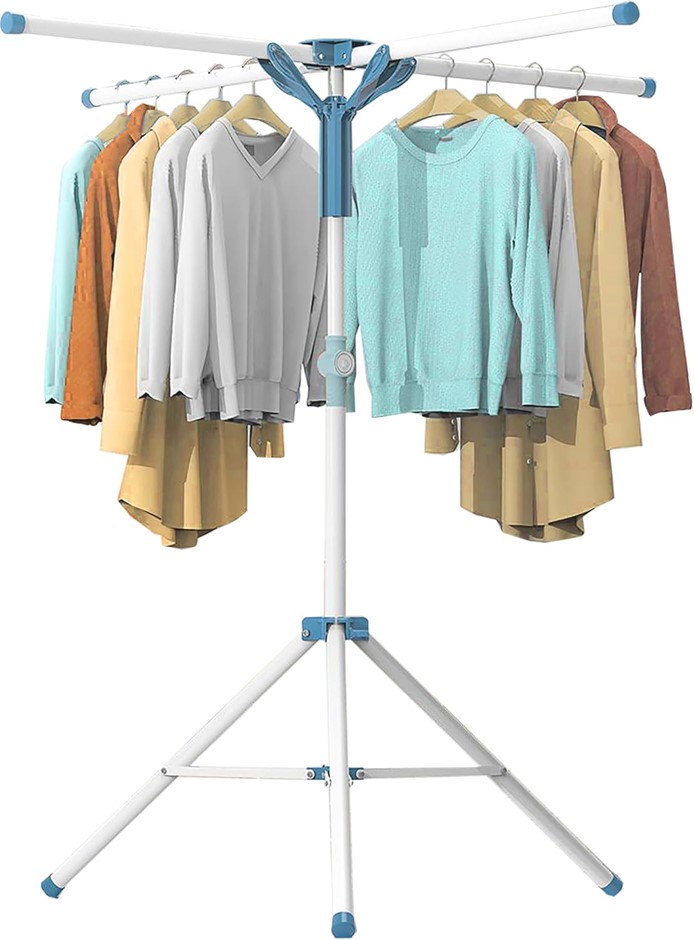 AUGMIRR Clothes Drying Racks, Height-Adjustable 52 Inch, Updated Version, S