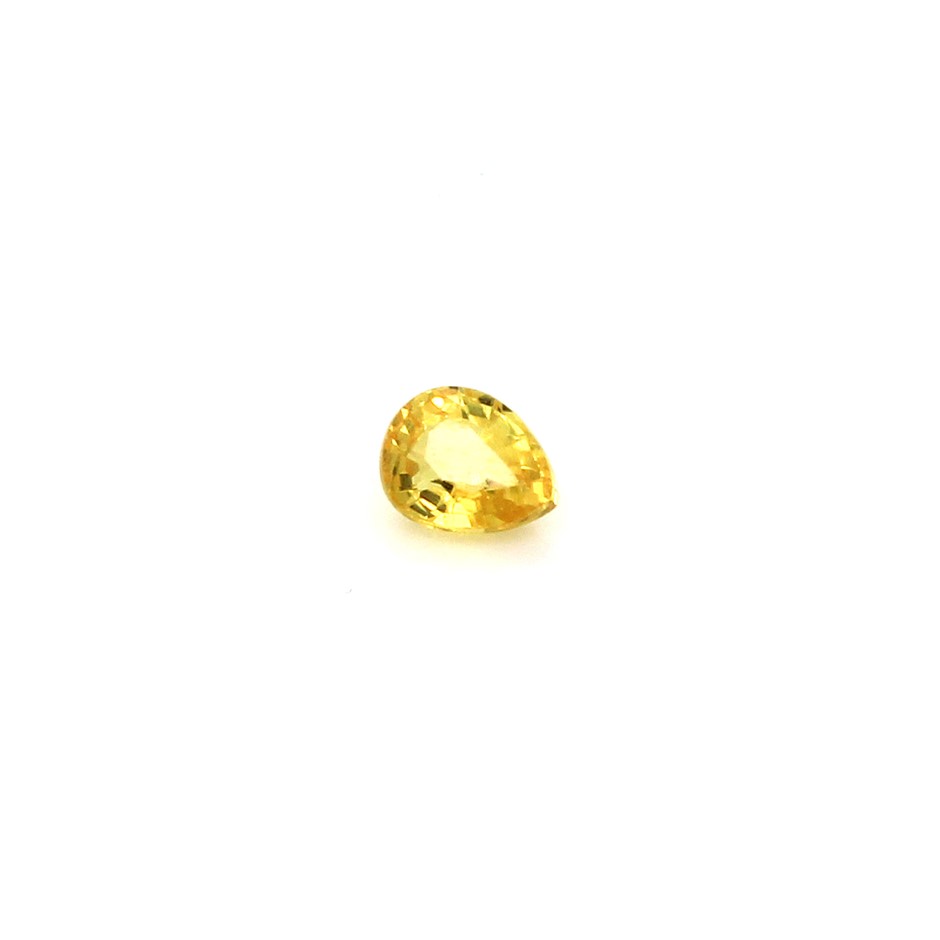 One Yellow Sapphire Gemstone