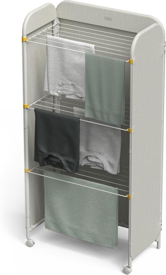 JOSEPH JOSEPH Eclipse 3-Tier Adjustable Indoor Drying Rack Clothes Airer wi