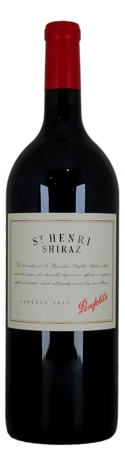 Penfolds St Henri Shiraz 2002 (1x 1.5L), SA.