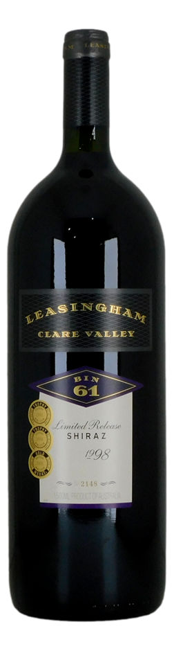 Leasingham Bin 61 Shiraz 1998 (1x 1.5L), Clare Valley