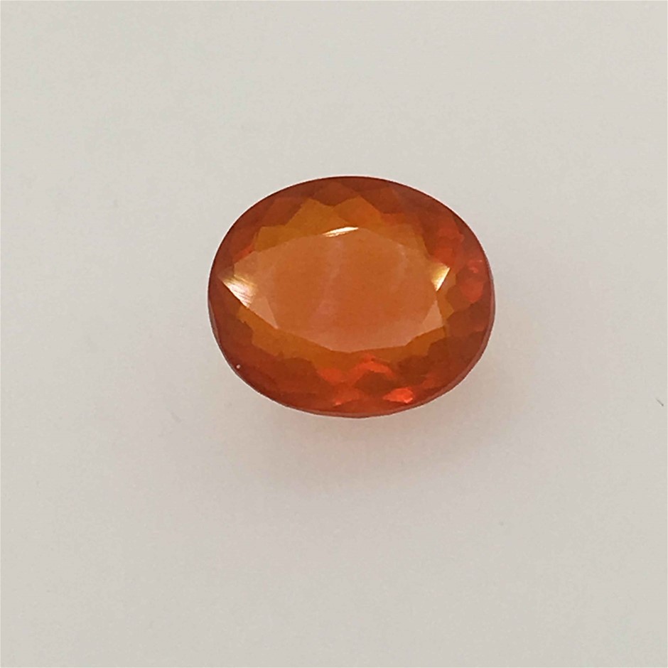 2.44ct One Stone Loose Natural Mexican Fire Opal Oval