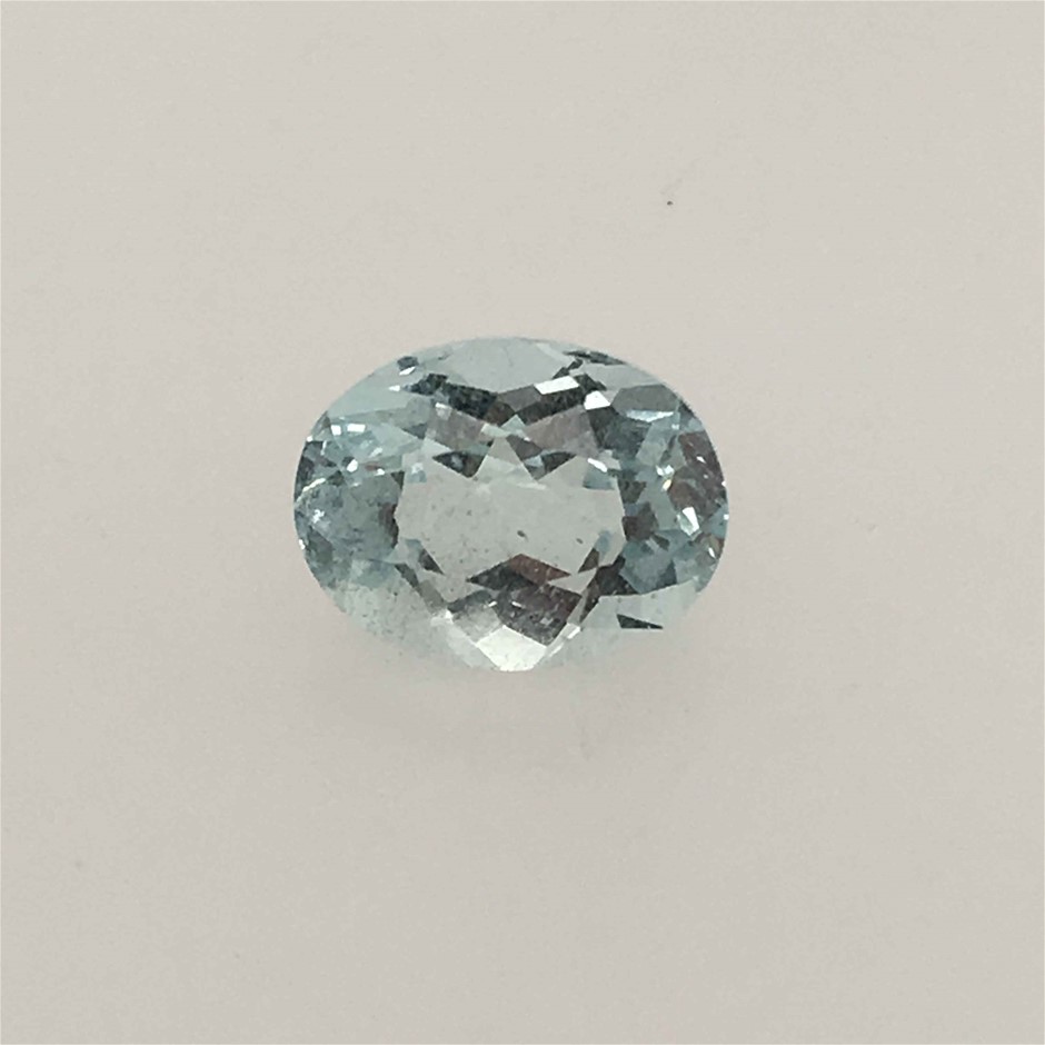2.10ct One Stone Loose Natural Aquamarine Oval