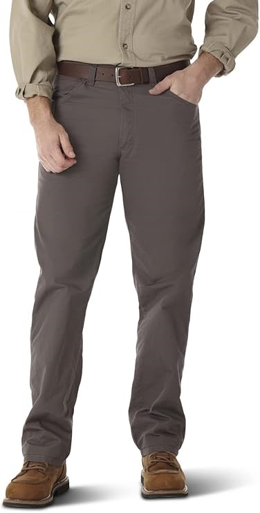 Wrangler Men's Big and Tall Technician Pant, Charcoal, 46x32