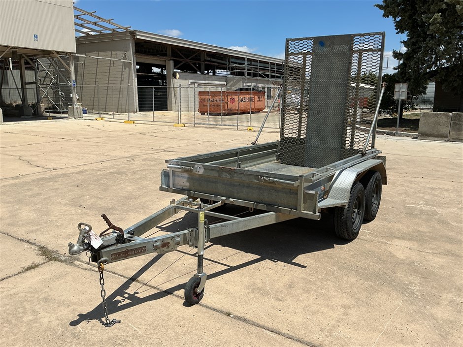 2004 ATA 8x5 Dingo Combi Tandem Box Trailer