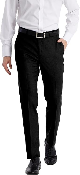 CALVIN KLEIN Men's Slim Fit Suit Separates - Pants, Black, 31W x 30L
