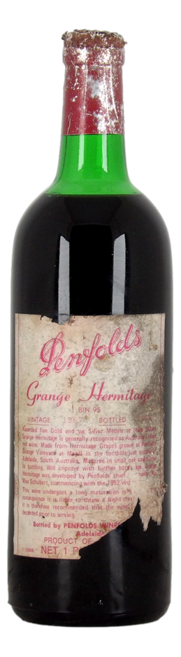 Penfolds Grange Hermitage 1967 (1x 1PT6FLOZ) SA.