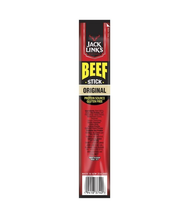 42 x JACK LINKS Original Beef Sticks, 12g.
