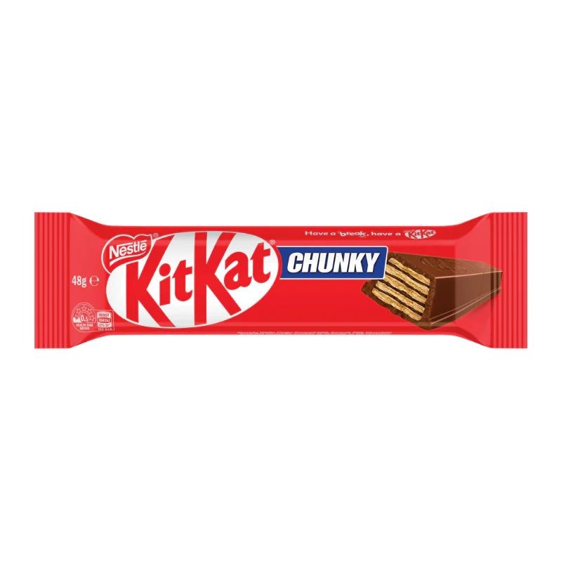 35 x KITKAT Chunky Chocolate Bar, 48g.