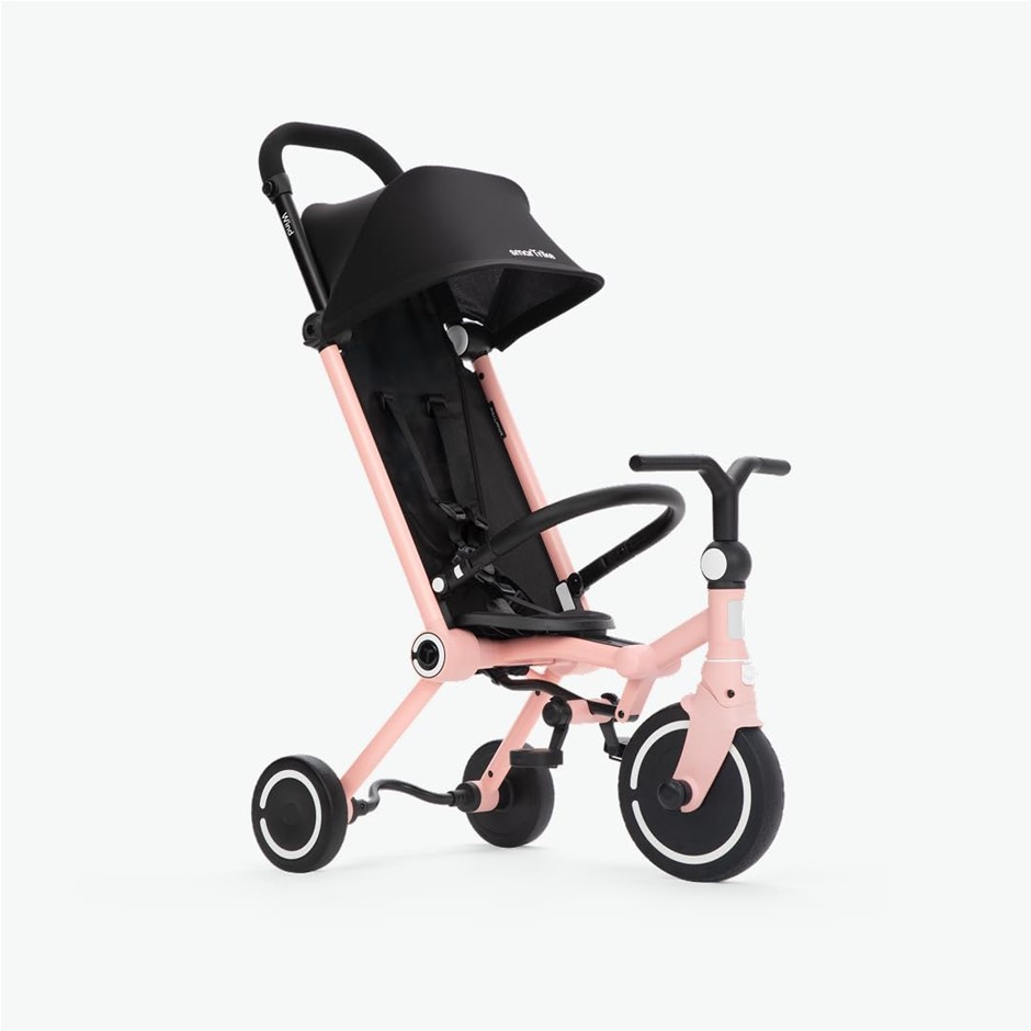 SMARTRIKE Wind Convertible Folding Push Trike, Blush.