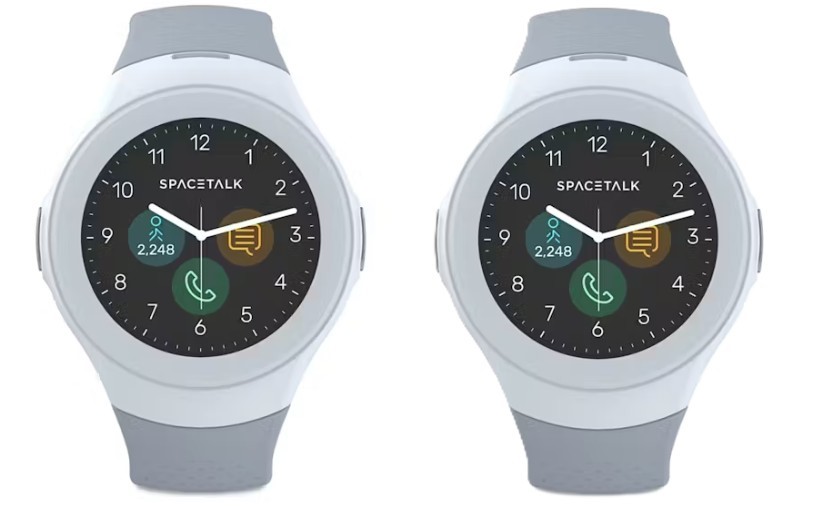 2 x SPACETALK Life Senior Smart Watch 4G - Grey.