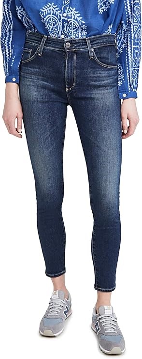 AG Women's Farrah Skinny Ankle Jean, Size 26R, Statford (STAF), RAS1777. RR