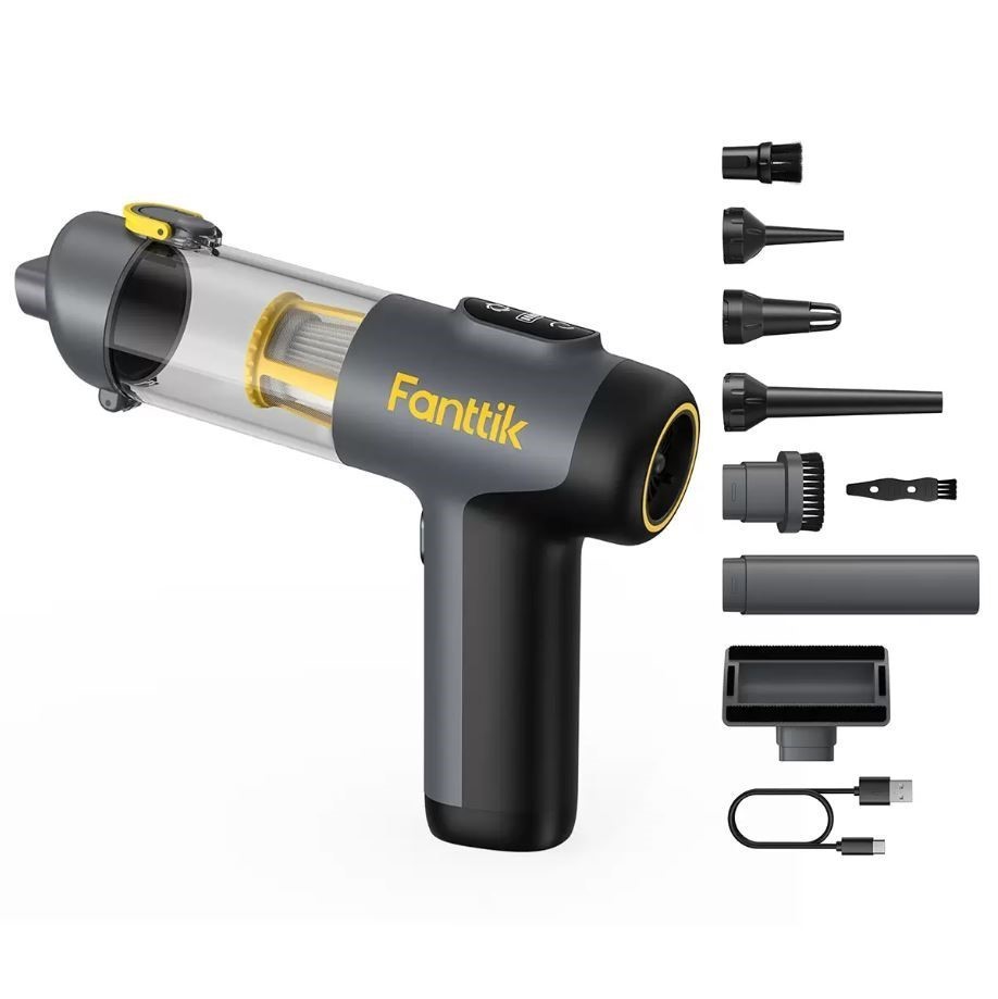 FANTTIK Cordless Handheld Car Vacuum Cleaner. NB: Used, not in original pac