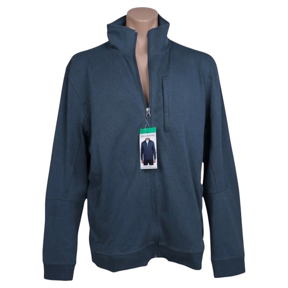 CLOUDVEIL Men's Full-Zip Jacket, Size XL, Blue. Buyers Note - Discount Fre