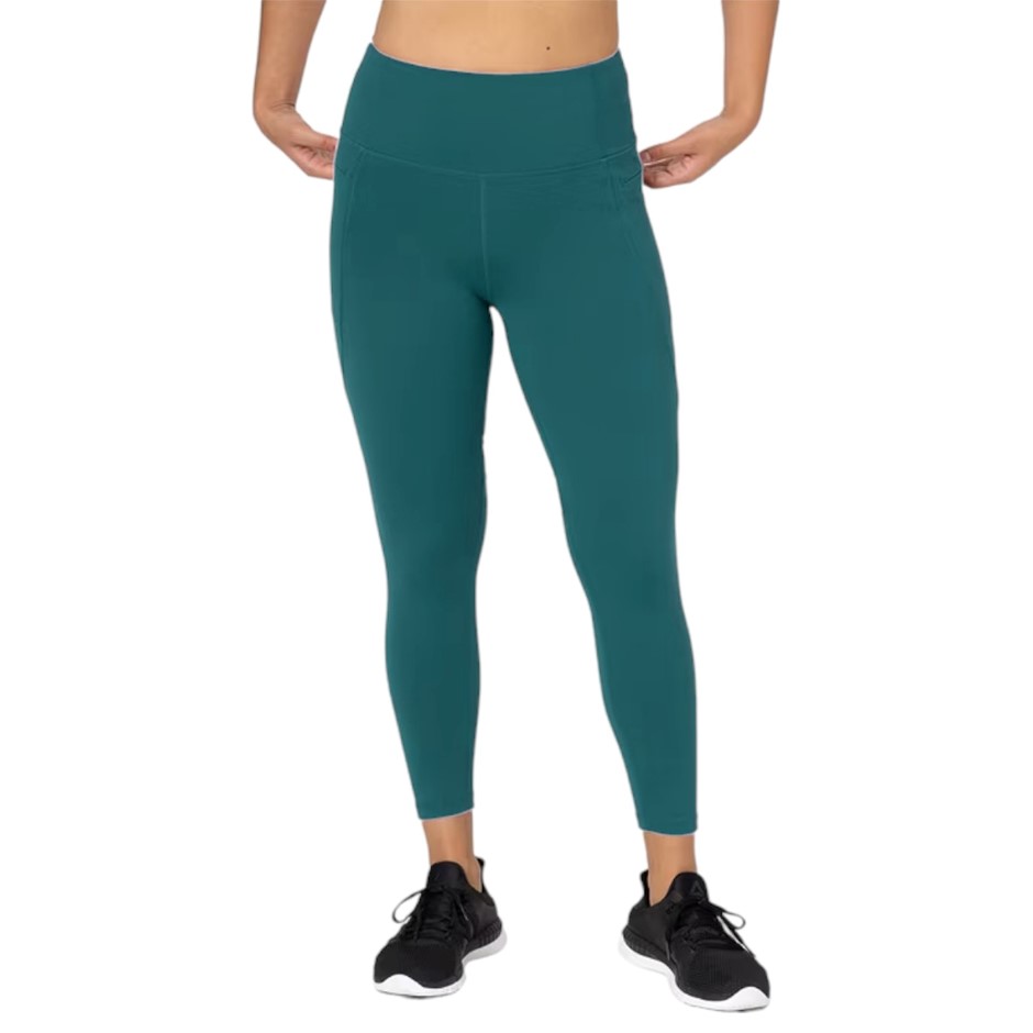 2 x TUFF Women's Yoga Tight, Size L, Teal. Buyers Note - Discount Freight