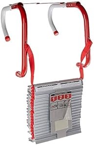 KIDDE 468094 Three-Story Fire Escape Ladder with Anti-Slip Rungs, 25-Foot.