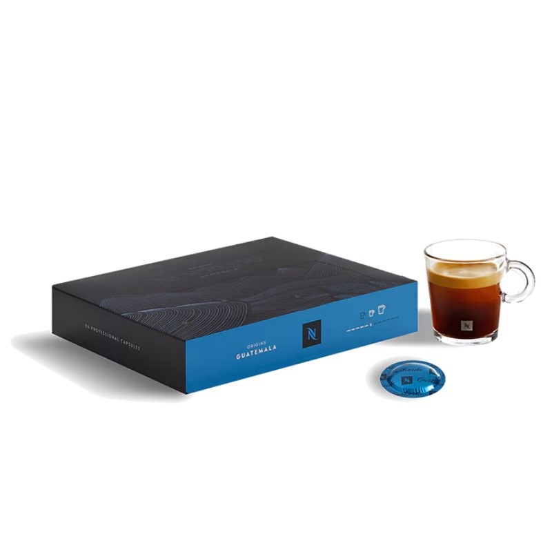 NESPRESSO PRO Creations Guatemala 50 Capsule Box BB: 28/02/2026