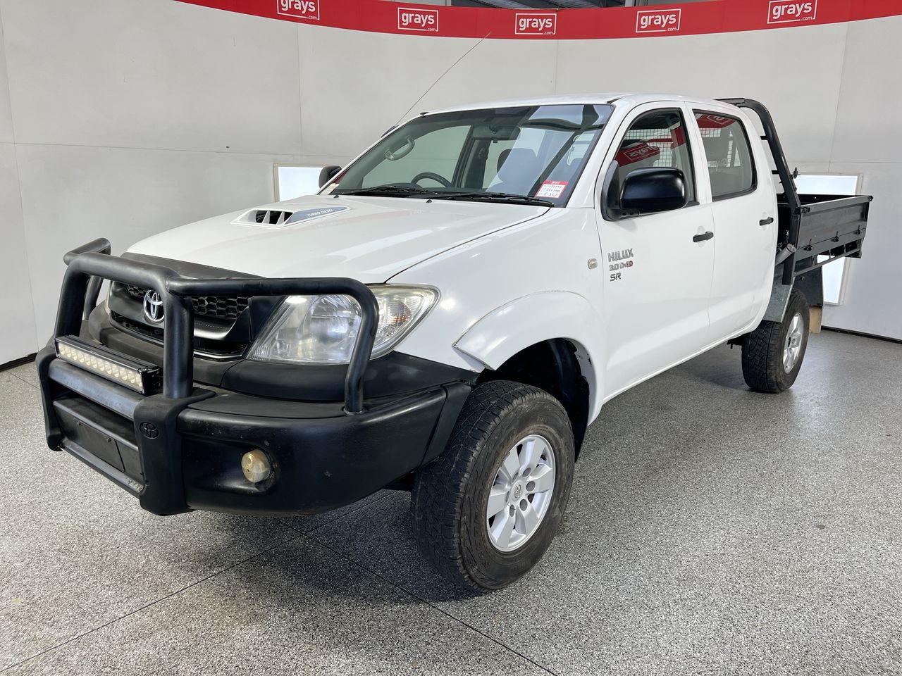 2010 Toyota Hilux SR (4x4) KUN26R Turbo Diesel Manual Crew Cab Chassis