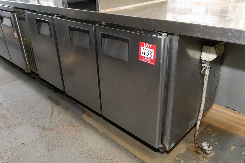 Everest B180C-3RRRS-E 3 Door Under Bench Refrigerator (Commercial)