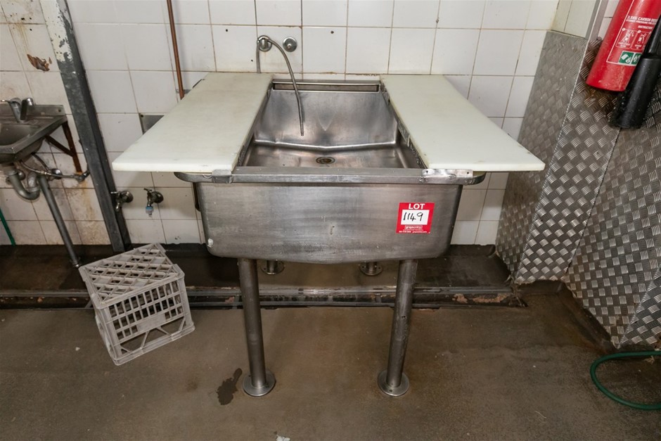 Wet Preparation Seafood Cleaning Preparation Bench