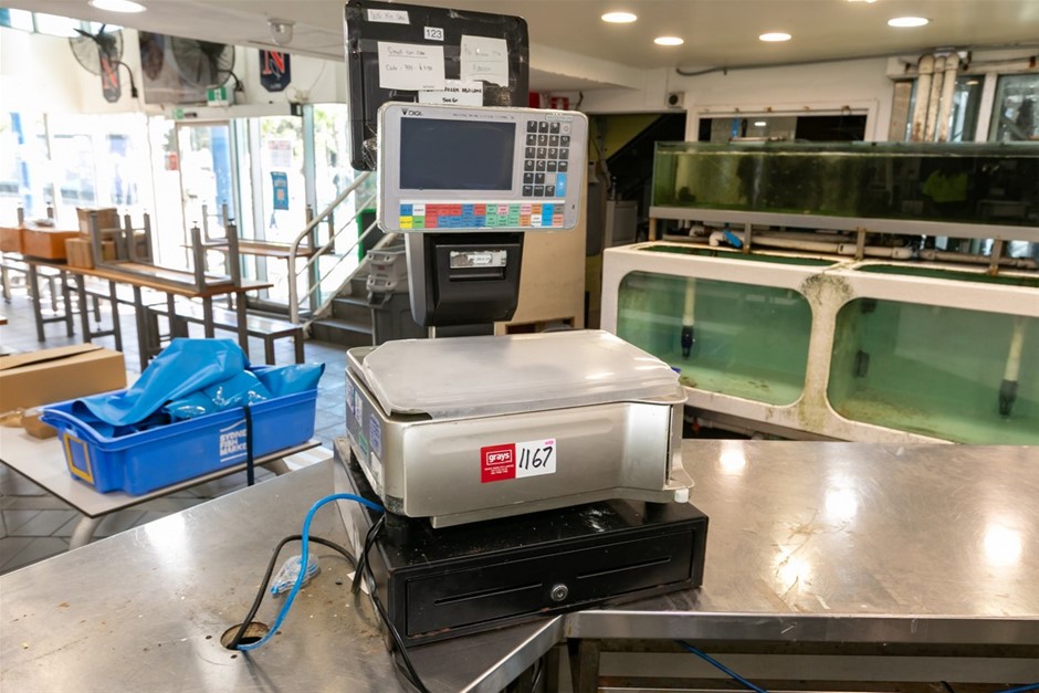 Wedderburn SM-5500EV P.O.S Digital Printing Platform Scales (Commercial)