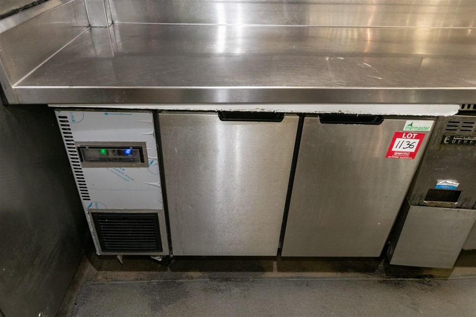TherMaster TL1200TN 2 Door Under Bench Refrigerator (Commercial)