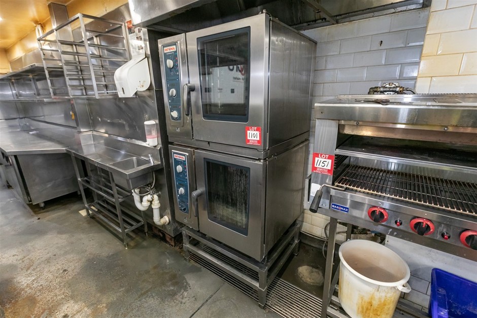 Rational Combi master plus Combi Ovens (Stack Of 2 Commercial)