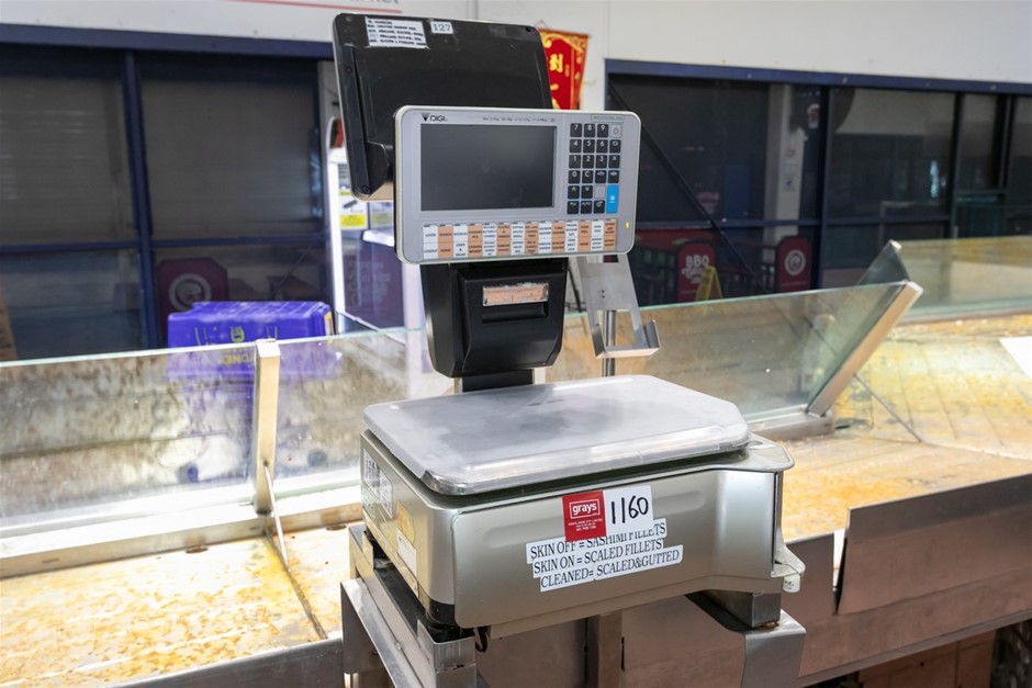 Wedderburn SM-5500EV Plus P.O.S Digital Printing Platform Scales