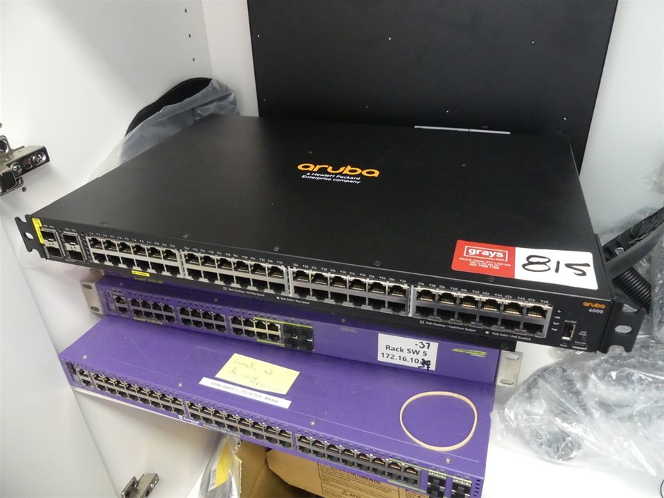 Aruba 6000 Series Switch Panel