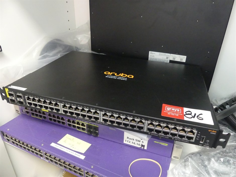 Aruba 6000 Series Switch Panel