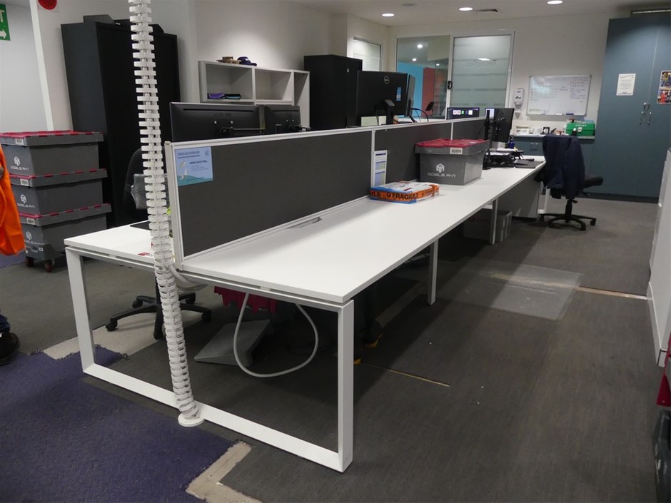 Office 6 Station Work Centre (Double Sided)
