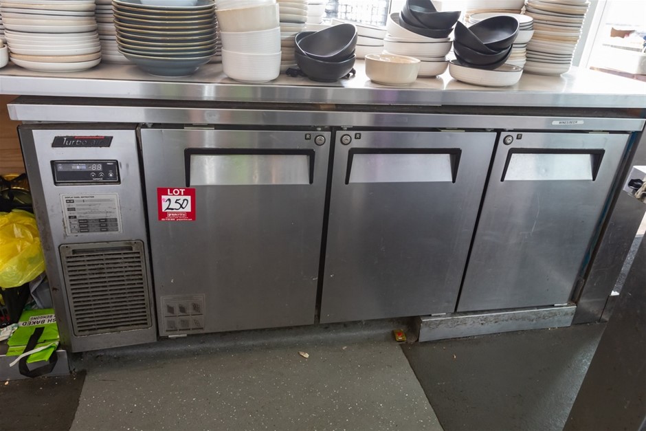 Turbo Air KUF18-3 3 Door Under Bench Freezer (Commercial)